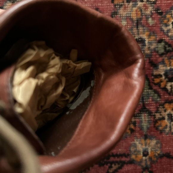 Aldo 30's Style Lace Up Heeled Booties 9.5 - Picture 6 of 7